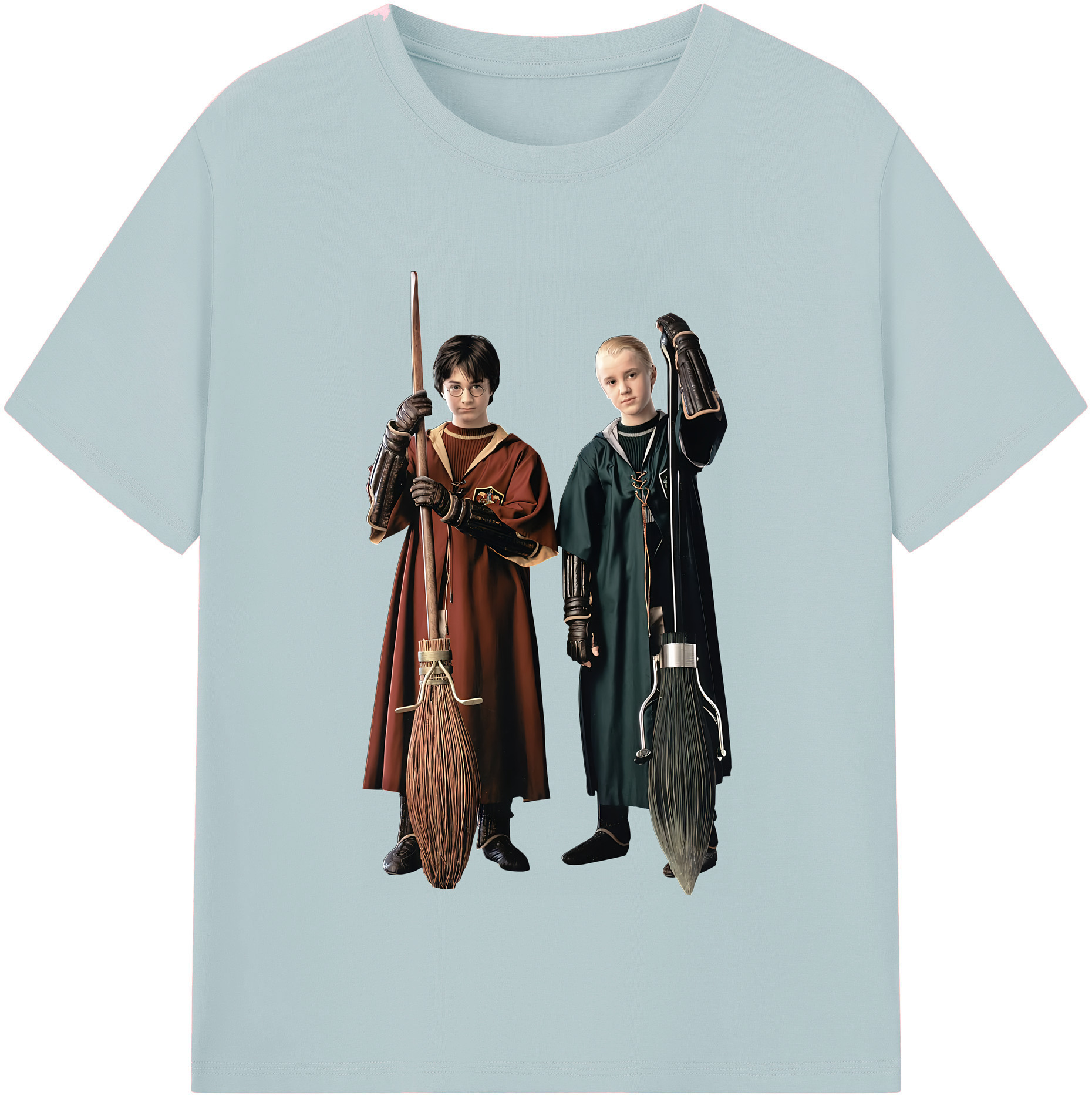 （画像用） Harry Potter ハリー・ポッターシリーズ 綿100％半袖Tシャツ（フロントプリント）